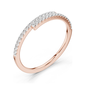 Anillo de Diamantes de Laboratorio de 0.16 CT para Mujer, Claridad VVS-VS EF, Oro de 18KT, 14KT, 10KT y Plata 925, Oro Rosa, Amarillo y Blanco - Product Image 5