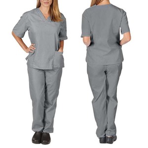 Uniforme d'infirmière tricoté confortable de style jogging pour femmes pour le travail et les activités bénévoles - Product Image 2