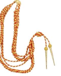 Cordons d'épaule torsadés en fil métallique, prix de gros, accessoires uniformes, aiguillette uniforme - Product Image 3