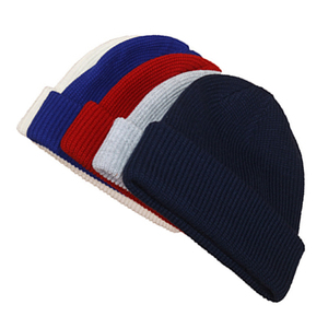 OEM Logo Embroidery logo <b>Winter</b> Warm Custom Knitted Beanies <b>Hat</b> With High Quality 2025 - Product Image 1