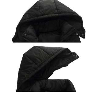 Veste matelassée sans manches, couleur unie, personnalisée, doudoune d'hiver pour homme - Product Image 2