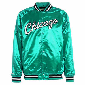 Blouson de baseball personnalisé pour homme, broderie de nom personnalisée, streetwear, vêtements d'équipe, impression de logo entièrement personnalisée - Product Image 2