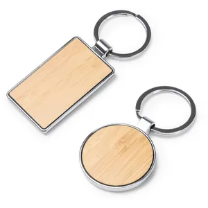 Portachiavi e Moschettone Personalizzati in Bambù - Gadget Promozionali Personalizzabili da Arqu - Product Image 2