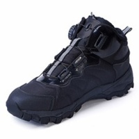 Bottes tactiques décontractées de randonnée respirantes en cuir camouflage personnalisées OEM pour toutes les saisons