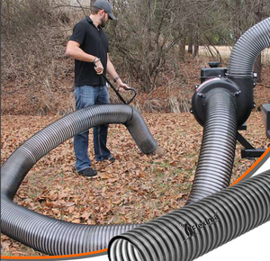 Flexima Commercial Heavy-Duty PVC Yard Débris Tuyau Renforcé Feuille Aspirateur Haute Résistance À L'abrasion Durable 50m Longueur - Product Image 2