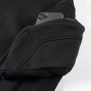 Alta calidad de fabricación personalizada sudaderas con capucha de peso pesado para los hombres de diseñador sudaderas con capucha de los hombres de gran tamaño - Product Image 4