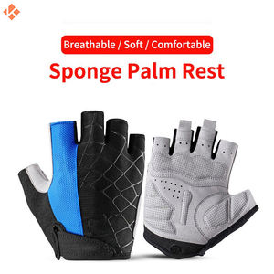 ถุงมือปั่นจักรยาน WEST BIKING ถุงมือปั่นจักรยานแบบครึ่งนิ้ว ลดแรงกระแทก อุปกรณ์ถุงมือปั่นจักรยานแบบนิ้วสั้น - Product Image 6