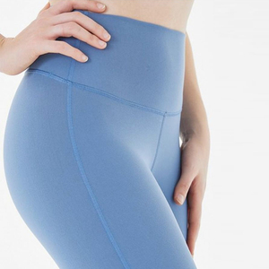 กางเกงเลกกิ้งออกกำลังกายโยคะของผู้หญิงผ้ายืดไม้ไผ่ง่าย - Product Image 5