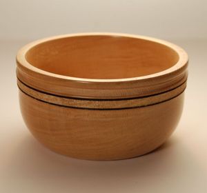 WHOLESALE PRICE Acacia Etched Wood <b>Bowl</b> Small Handcrafted <b>Bowl</b> for Serving Snacks <b>Cereal</b> Soup and More - Product Image 6