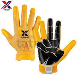 Gants de gardien de but à haute adhérence Gants de football en cuir Logo personnalisé Gants de gardien de but adulte unisexe Match d'équipe professionnelle - Product Image 5