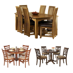 Et ining Table y Chair Set uxury estodern estme ining oom uality arpeny andandmade - Product Image 1