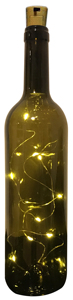 1m. Filo luminoso bianco caldo con tappo per bottiglia (F-Bright 00237) (Blister) - Product Image 1