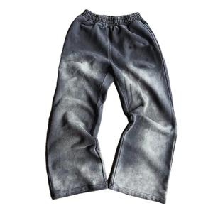 Manufacturer High Quality Blank <b>Oversized</b> <b>Sweatpants</b> Breathable Custom Logo Baggy Sweat Pants Men Wide Leg <b>Sweatpants</b> - Product Image 3