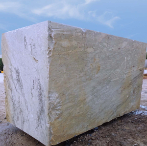 Fournisseur indien Carreaux de granit blanc rivière coupés à la taille Veinage en marbre Finitions personnalisées pour comptoirs de cuisine Salle de bain - Product Image 2