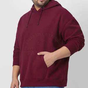 เสื้อฮู้ดดี้ทรงหลวมสำหรับผู้ชาย ออกแบบมาเพื่อสวมใส่ลำลองสไตล์สตรีทแวร์และเหมาะสำหรับสภาพอากาศหนาวเย็น สำหรับสินค้าขายดี - Product Image 3