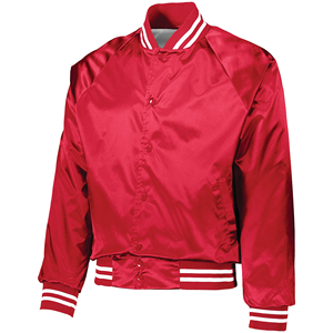 Veste bouffante zippée en polyester noir pour hommes, décoration de broderie avec logo personnalisé en vente - Product Image 2