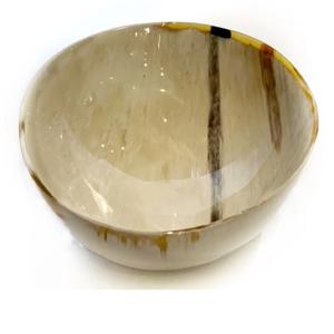 Bol en corne artisanal, éco-responsable, naturel, de haute qualité, élégant, au design animalier, portable, personnalisable, pour mariage et maison - Product Image 1