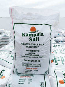 Sal de Mesa Blanca Refinada y Yodada Kampala |   Sal Marina Natural de Grado Alimenticio |   99.8% de Pureza, Certificado HACCP, en Bolsa, Venta al por Mayor - Product Image 5