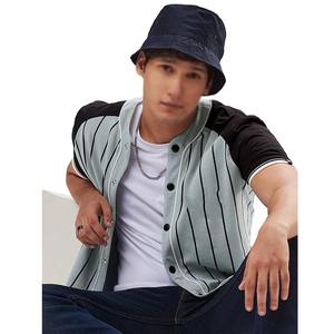 Maillot de Baseball bicolore avec logo et design personnalisé pour homme, vente en gros - Product Image 1