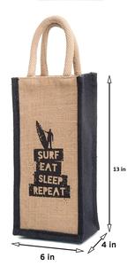 Lạc Đà Gói Của 1 Thân Thiện Với Môi Đay Chai Túi Mở Đóng Cửa Của Phụ Nữ Tote Túi Đặc Biệt Cho Nước Rượu Vang Lướt Sóng & Ăn - Product Image 2