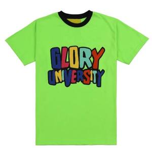Camiseta de manga corta personalizada de LICRA y algodón bordada con logotipo impreso personalizado para hombre, nuevo diseño informal, venta al por mayor pesado - Product Image 2