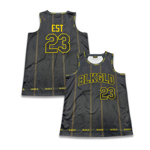 Wholesale 100% Polyester <b>Mesh</b> Men's Blank Basketball Jerseys <b>Mesh</b> Athletic Sports Shirts Plain Performance Team Uniforms - Product Image 2