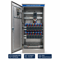 Tableau de distribution triphasé en acier inoxydable 304 pour panneaux photovoltaïques, appareillage de distribution basse tension extérieur pour parcs industriels
