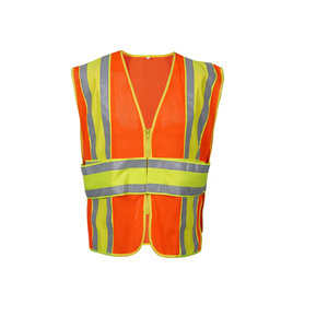 Vêtements directement réfléchissants d'usine de bonne qualité Gilet de sécurité réfléchissant haute visibilité coupe-vent imperméable - Product Image 2
