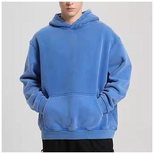 Sudaderas con capucha de gran tamaño de calidad superior, ropa de calle a granel, jersey de moda con logotipo personalizado, sudadera de peso pesado Unisex, venta al por mayor - Product Image 3