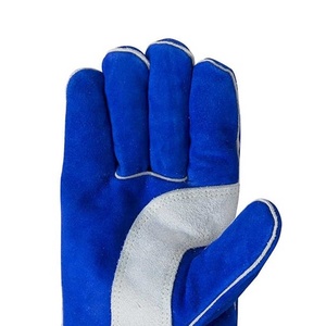 Guantes de Trabajo de Cuero Genuino XL en Oferta, Guantes de Seguridad Industriales para Trabajadores de la Construcción, Transpirables, de PU, con 5 Resistencias, para Soldadura - Product Image 3