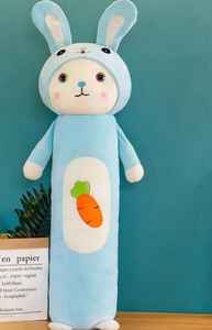 Almohadas de Felpa Altas Ultra Suaves de Algodón Premium Antibacterianas y Ecológicas para el Sueño y Juego de los Niños, con Funda Extraíble - Product Image 5