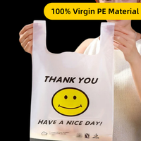 Sacs en plastique biodégradables écologiques jetables pour parapluies, magasins de détail, supermarchés, shopping, impression couleur personnalisée