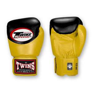 Gants de boxe Twins en cuir de qualité supérieure, gants de boxe personnalisés, équipement d'entraînement et de sparring, durables, de haute qualité, gants de boxe Muay Thai MMA - Product Image 4