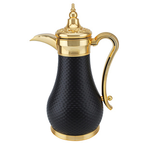 Durable Quality <b>Antique</b> Design Dallah Stainless Steel Brass Polish Finished Decorative Design for Homes & Hotels - Product Image 3