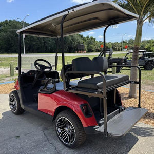 Voiturette de golf électrique d'occasion 2020 E-Z-GO Freedom RXV ELiTE, 4 places, haute performance, avec batterie au lithium - Product Image 2