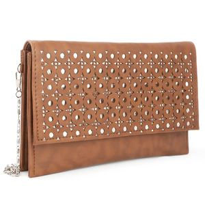 Bolso de mano para mujer (Kam-245) - Marrón - Product Image 1