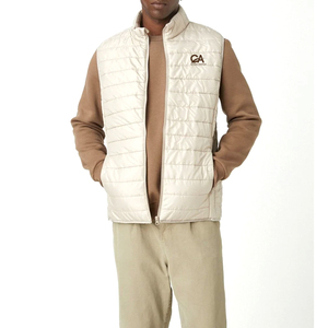 Nouveau design gilet matelassé gilet léger sans manches personnalisé gilet bouffant décontracté hommes gilet en duvet pour hommes conception personnalisée et Logo OEM - Product Image 5
