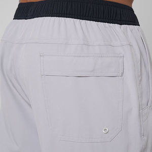 Shorts de basket-ball pour hommes, design haut de gamme, décontractés, été, haute qualité, personnalisés, uni, teinture unie, toile imperméable, respirant - Product Image 4