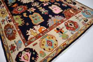 Alfombras abstractas para sala de estar, alfombra 6x8, 8x10, 6x7 8x9 9X12, Oushak verde hecho a mano para juegos de alfombras para el hogar de corredor de oración - Product Image 2