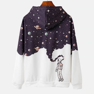 Sweat à capuche pour homme de haute qualité, sublimation intégrale, 100% polyester respirant et évacuant l'humidité, polyester pour la salle de sport, entraînement en gros - Product Image 2