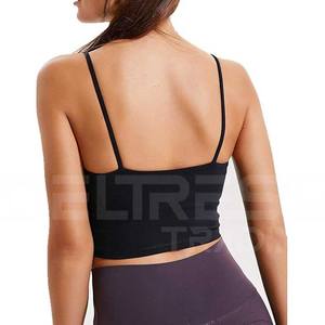 Tops de Yoga de alta calidad Premium para mujer, diseño transpirable de secado rápido, venta al por mayor barata, última camiseta de Yoga - Product Image 4
