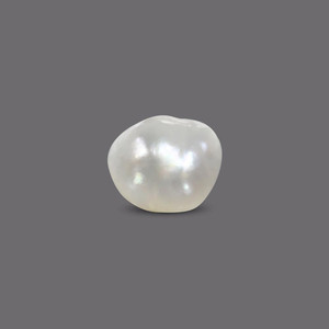 Perle blanche naturelle en vrac pour la fabrication de bijoux (5,65 carats) - Product Image 1