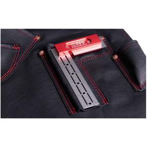 Premium Quality Heavy-Duty Industrial Welding Bib <b>Apron</b> Fire Water Proof Durable Safety Clothing Cowhide <b>Leather</b> - Product Image 5