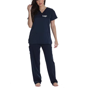 Conjunto de Uniformes Médicos de Primera Calidad para Mujer, Uniforme de Hospital Unisex para Personal de Salud, Diseño Personalizado al por Mayor - Product Image 1