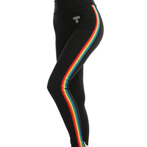 Leggings respirants personnalisés avec logo imprimé pour femmes, leggings de yoga de qualité supérieure, couleur unie, pour la salle de sport et le fitness - Product Image 1