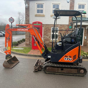 รถขุดขนาดเล็ก Hitachi ZX17U-5N น้ำหนัก 1.7 ตัน รถขุดตีนตะขาบขนาดกะทัดรัด เครื่องยนต์ดีเซล เครื่องจักรก่อสร้างขนาดเล็ก สำหรับขาย ส่งออกทั่วโลก - Product Image 1