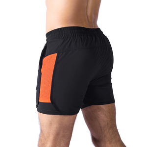 กางเกงขาสั้นผ้ายีนสแปนเด็กซ์/ โพลีเอสเตอร์สำหรับผู้ชายกางเกงขาสั้นผ้าเดนิมฟอกสีคุณภาพสูงระบายอากาศได้ดีปักโลโก้ออกแบบให้มีสีตามต้องการ - Product Image 2