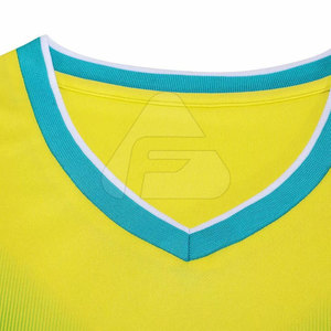 Uniforme de fútbol con cuello redondo, uniforme de sublimación Digital con logotipo personalizado, superventas - Product Image 2