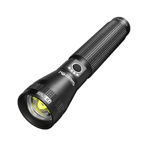 Warsun df218 6063 nhôm alloyoutdoor đèn pin 10000 lumen Torch IPX5 DC ánh sáng cup TYPE-C 5V 1A strobeflashlight