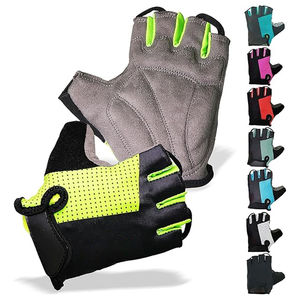 High Quality Racing Cycling <b>Gloves</b> Short Finger Bike <b>Gloves</b> <b>Mesh</b> Soft Fabric Breathable Shock Absorbing for Gym Outdoor - Product Image 1